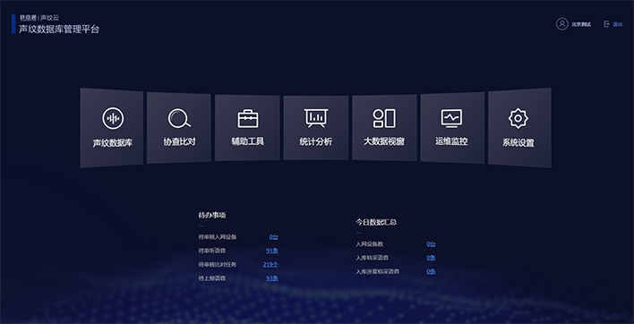 智能声纹数据库